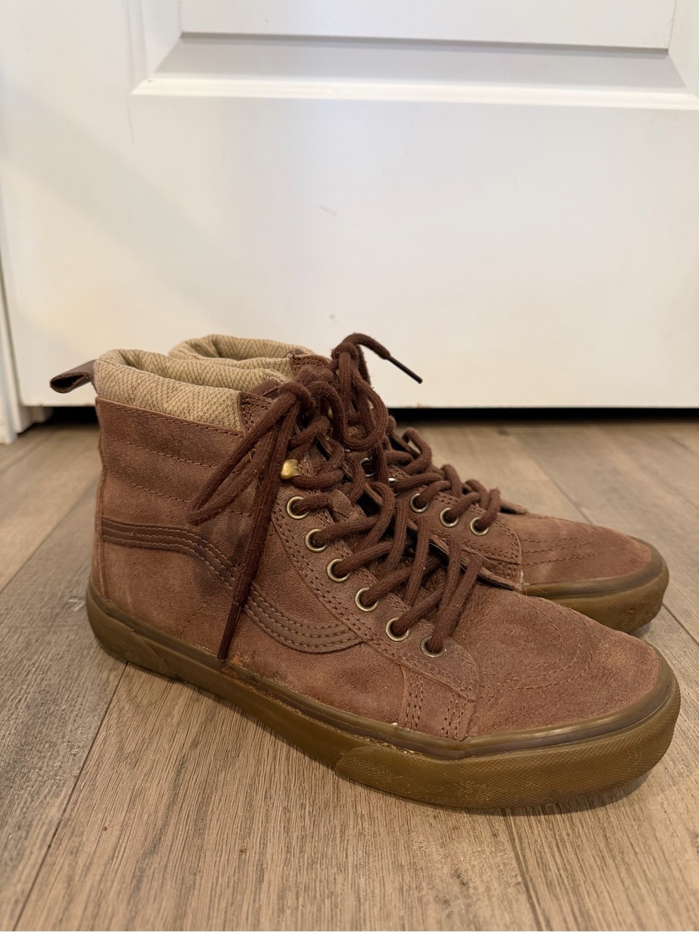 Vans Skate Hi Mte Leather Sneaker - 9